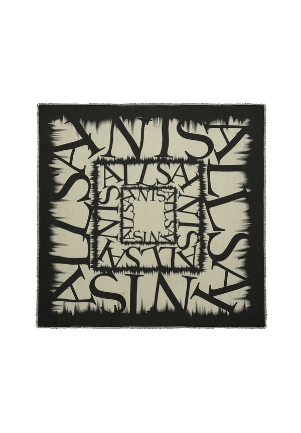 DYE TEXT LARGE SQUARE - Schal