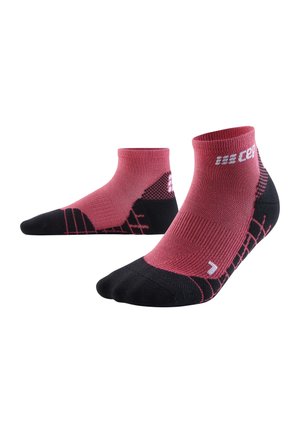CEP LIGHT MERINO HIKING COMPRESSION SOCKS LOW CUT WOMEN - MADE IN GERMANY - Socken - berry