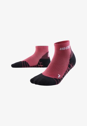 CEP LIGHT MERINO HIKING COMPRESSION SOCKS LOW CUT WOMEN - MADE IN GERMANY - Socken - berry