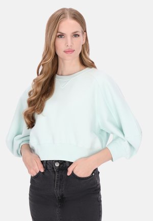 Sweatshirt - mint blue