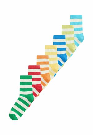 7 PACK STRIPE YOUNGER - Șosete - multi bright stripe