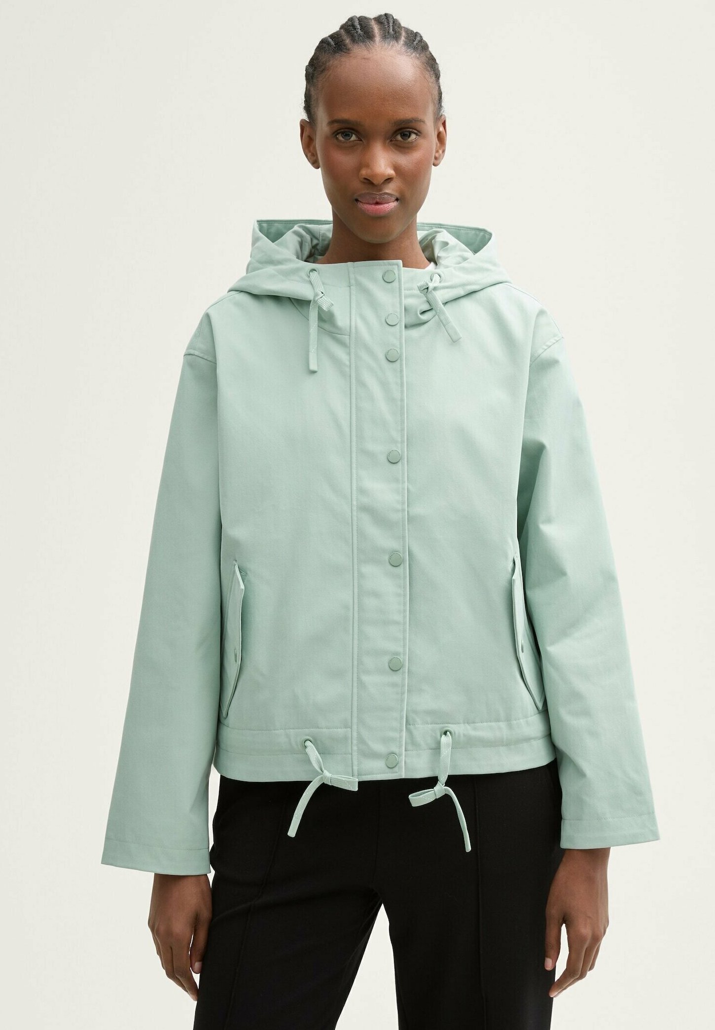 TOM TAILOR DENIM Summer jacket - fresh mint green/turquoise - Zalando