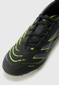 adidas Performance PREDATOR ELITE FG UNISEX - Firm-ground football boots - core black/iron/lucid lemon