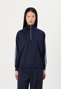 Pieces PCGRACE HALF ZIP - Ikdienas džemperis - maritime blue