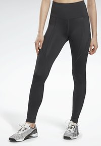 Reebok - WORKOUT READY PROGRAM - Legging - black Miniatuurafbeelding 1