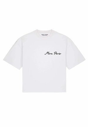 Mira Paris, BRUTAL OVERSIZED BOXY TEE 26 UNISEX - T-Shirt print - white