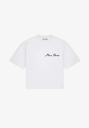Mira Paris, BRUTAL OVERSIZED BOXY TEE 26 UNISEX - T-Shirt print - white