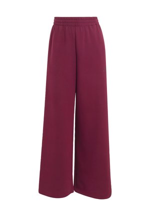 adidas Sportswear, SOFT LUX STRAIGHT LEG PANTS - Pantaloni sportivi - maroon