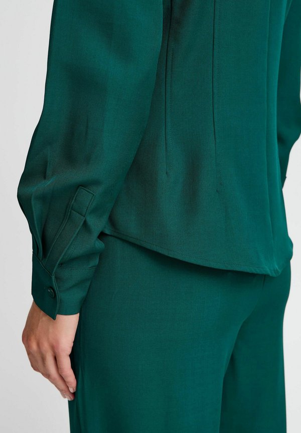 BYMMMIDDE - Button-down blouse - sea moss melange2