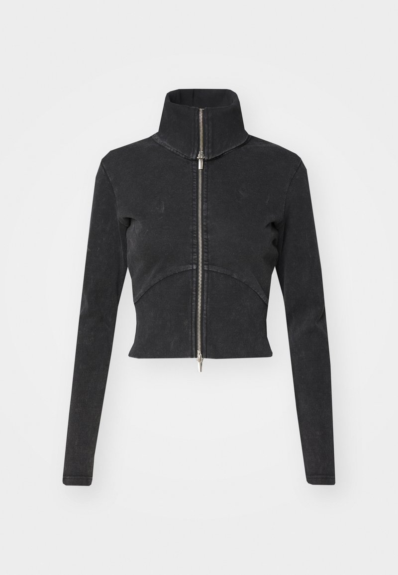 Even&Odd Sweater met rits antraciet