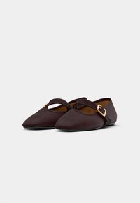 Anna Field Wide Fit Balerinke s paščkom - burgundy