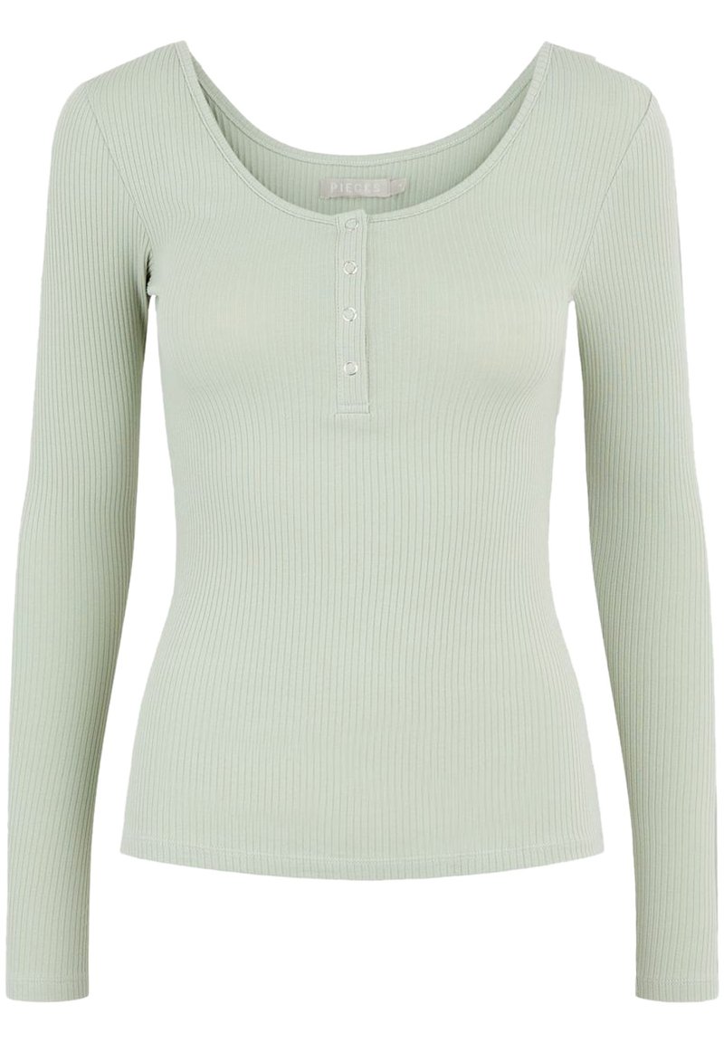 Pieces PCKITTE - Long sleeved top - desert sage