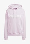 ESSENTIALS LINEAR - Pulover s kapuco - clear pink white