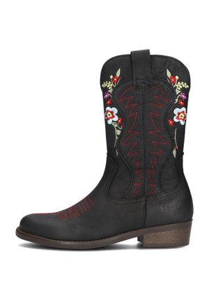 Cowboy/Biker boots - zwart