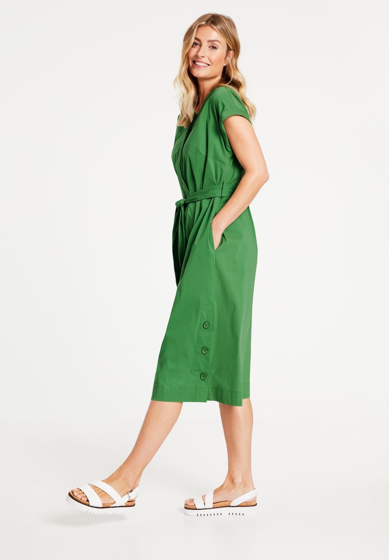 Gerry Weber Freizeitkleid Palm Grun Zalando De 