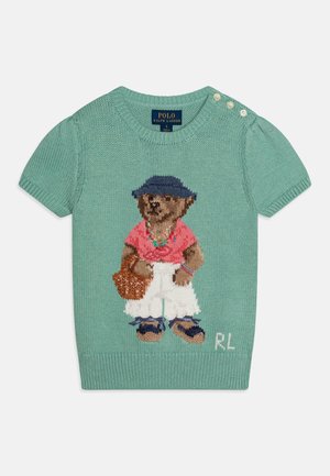 Polo Ralph Lauren BEAR - Svetr - celadon