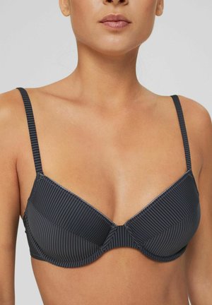 RECYCELT MICROFASER - Reggiseno con ferretto - dark grey
