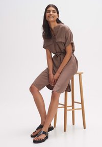 OPUS WOLDA - Blousejurk - cocoa