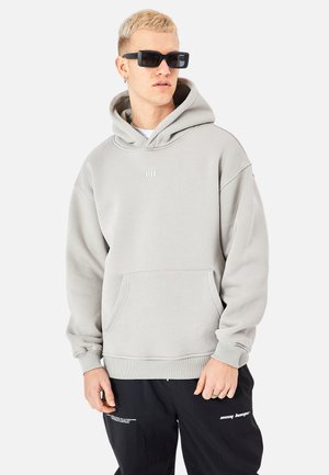 Kapuzenpullover - painted grau