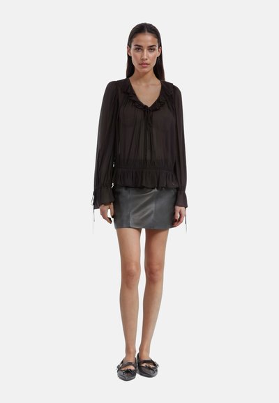 The Kooples Blusa - black stone