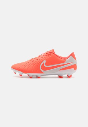 TIEMPO LEGEND 10 CLUB FG/MG - Kemény talajra készült futballcipő - hot lava/white