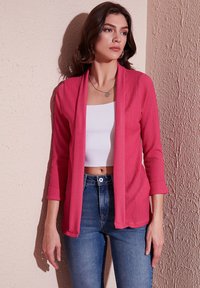 LELA REGULAR FIT - Kardigán - fuchsia