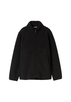 MIT STEHKRAGEN - Veste polaire - heavy black