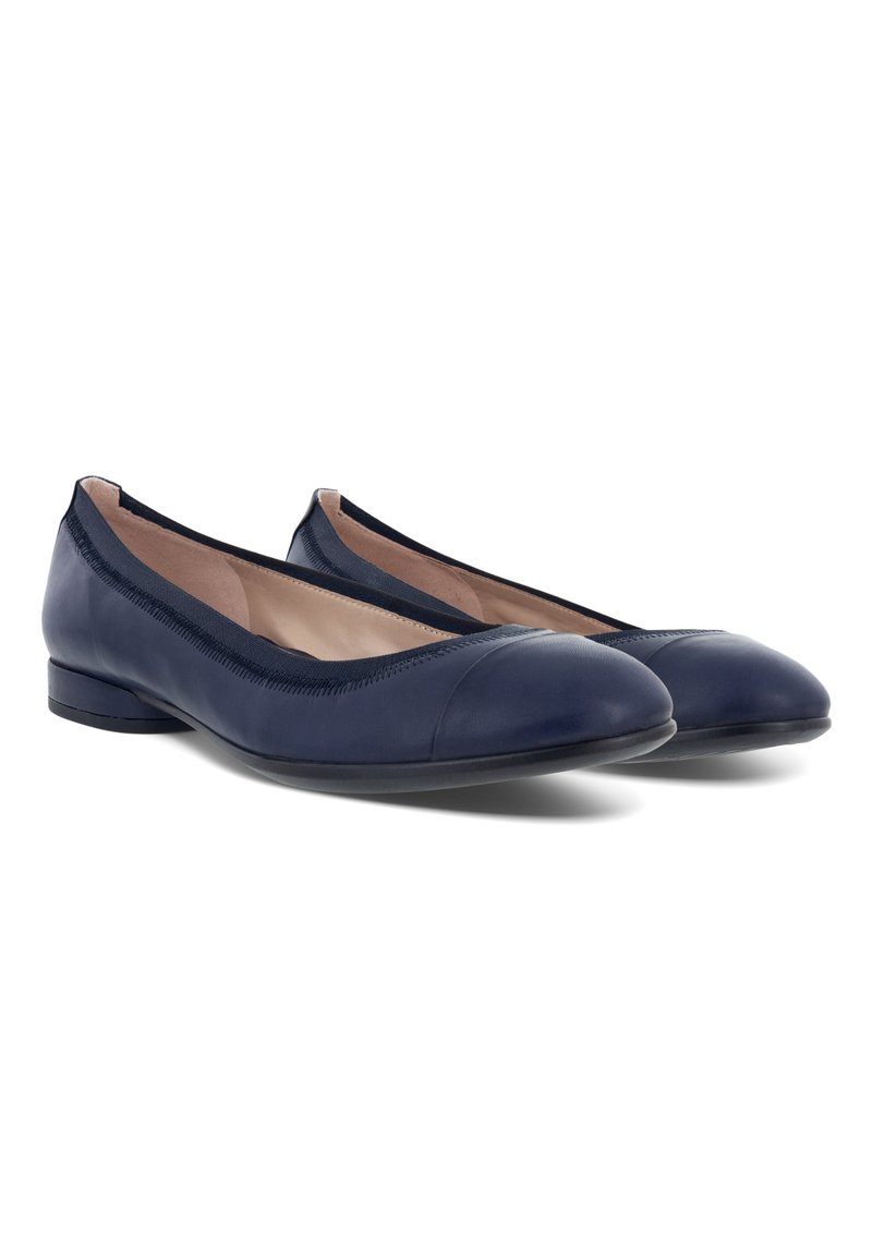 Damen Klassische Ballerinas | ECCO ANINE FLATS Klassischer Ballerina blue/dunkelblau - MI08235 Damen Klassische Ballerinas | ECCO ANINE FLATS Klassischer Ballerina blue/dunkelblau - MI08235