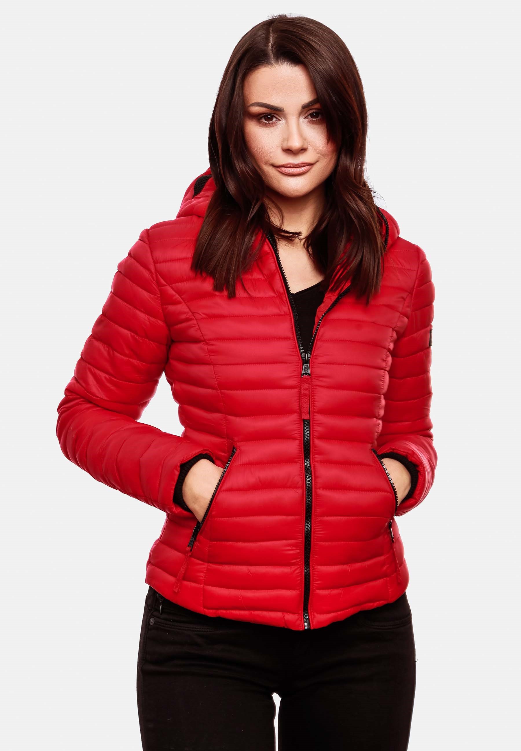 Navahoo KIMUK Übergangsjacke rot