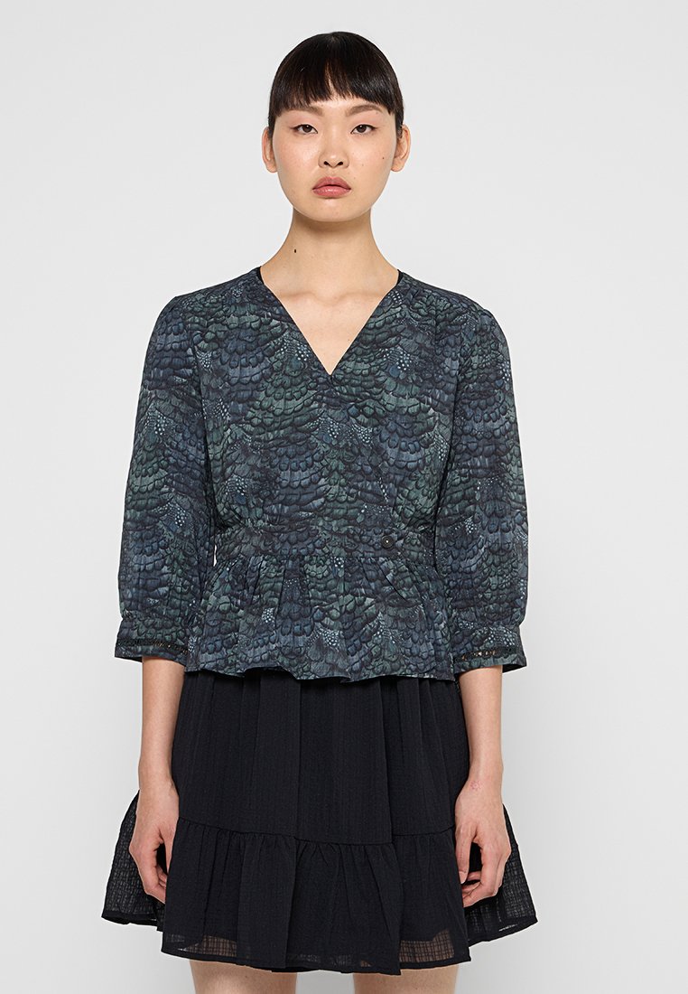 Scotch & Soda Blouse blauwgrijs