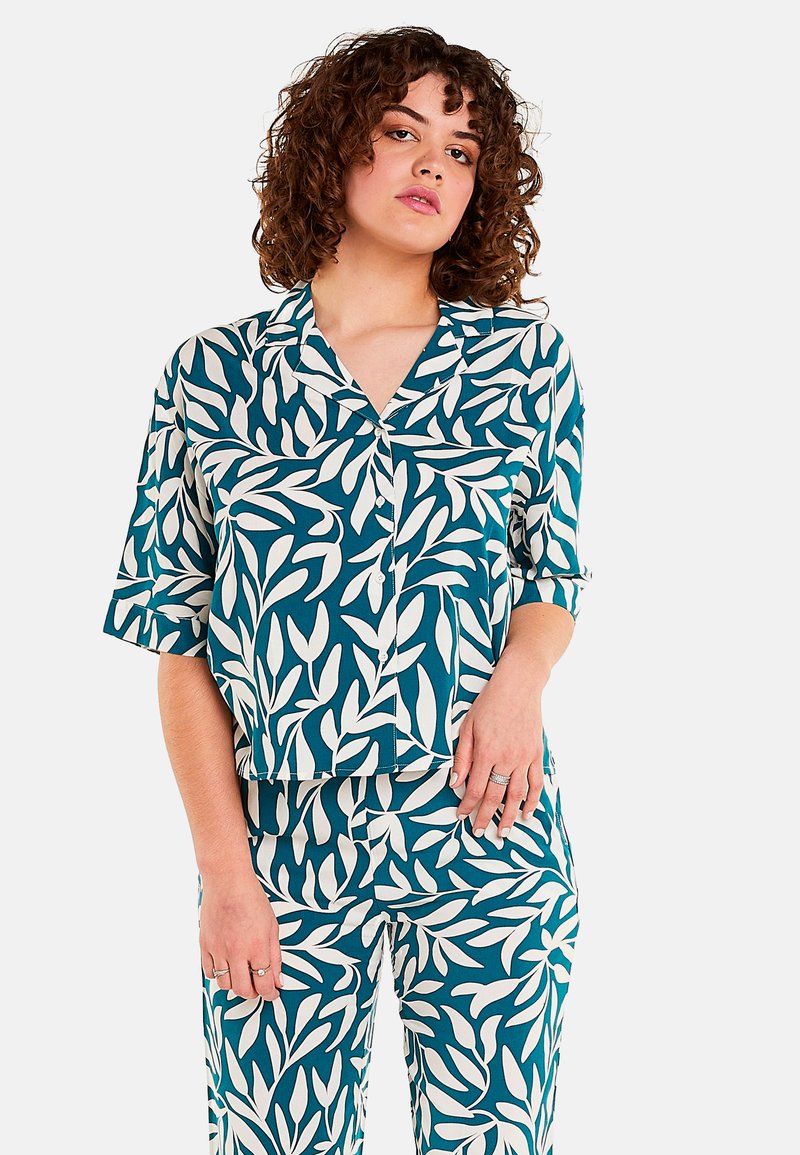 Pomm'poire NANAYA - Haut de pyjama - bleu