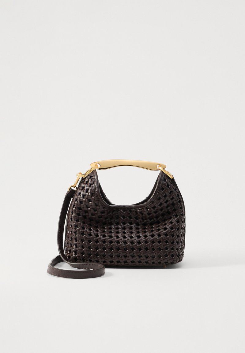 Elleme BOOMERANG SMALL WOVEN - Rankinė - dark brown