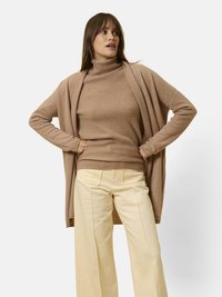 Just Cashmere Neuletakki - camel chiné