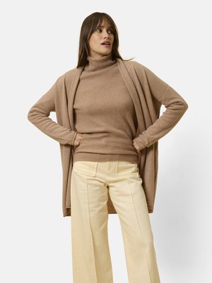 Just Cashmere Cardigan - camel chiné