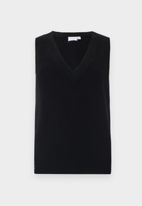 VIRIL V NECK VEST - Jumper - black
