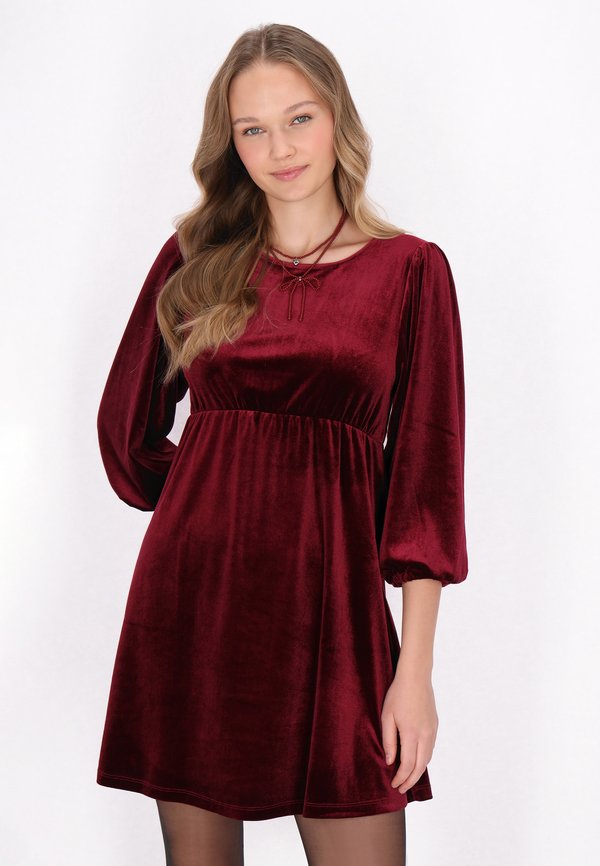 Freizeitkleid - burgundy
