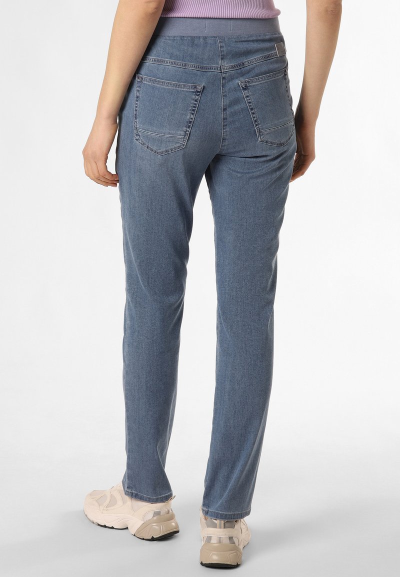 BRAX STYLE PAMINA FUN Jeans Slim Fit bleached/dunkelblau Zalando