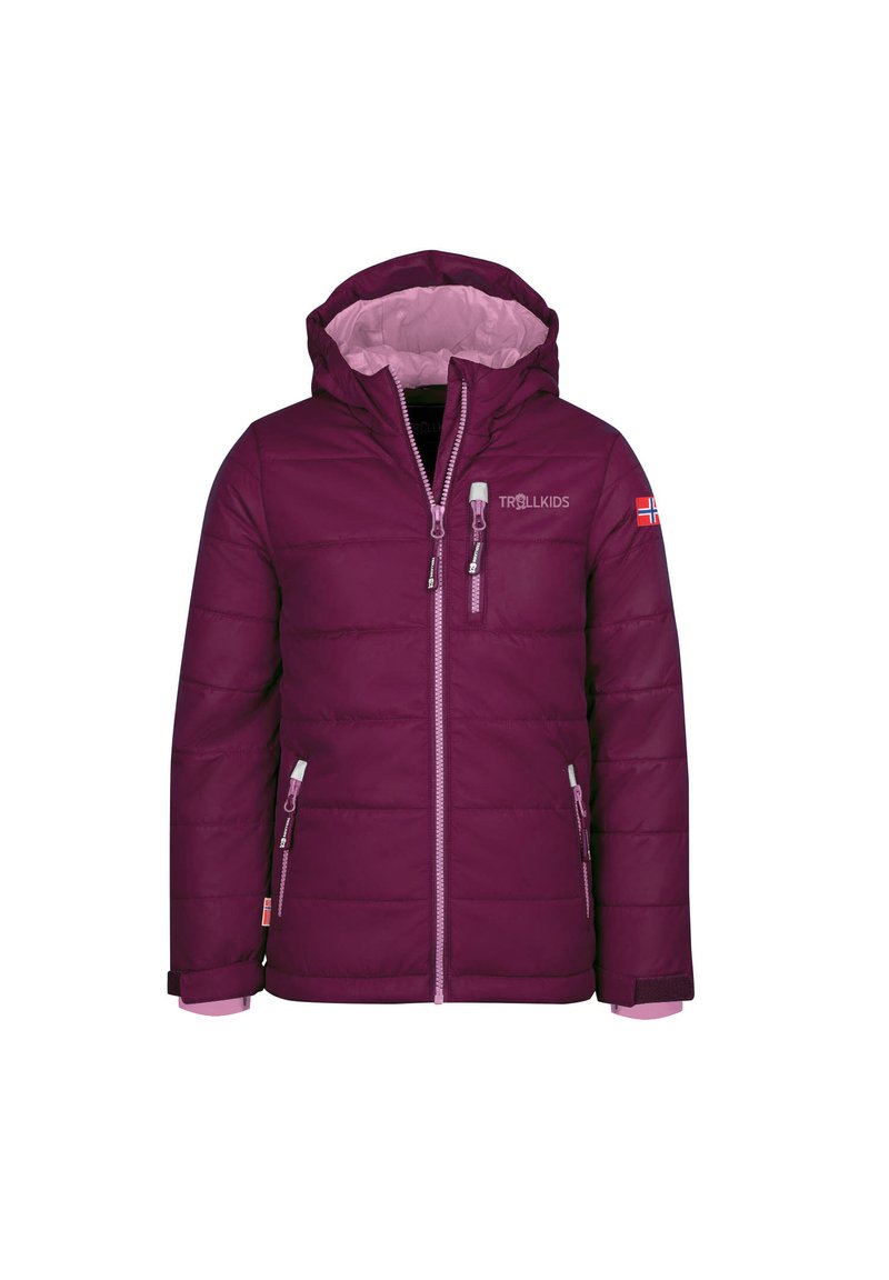 Trollkids Snowboardjas donkerroze Trollkids Snowboardjas donkerroze