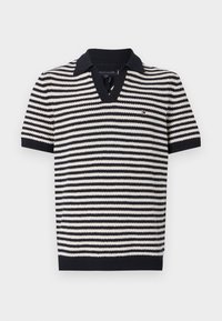 Poloshirt - desert sky/ivory petal