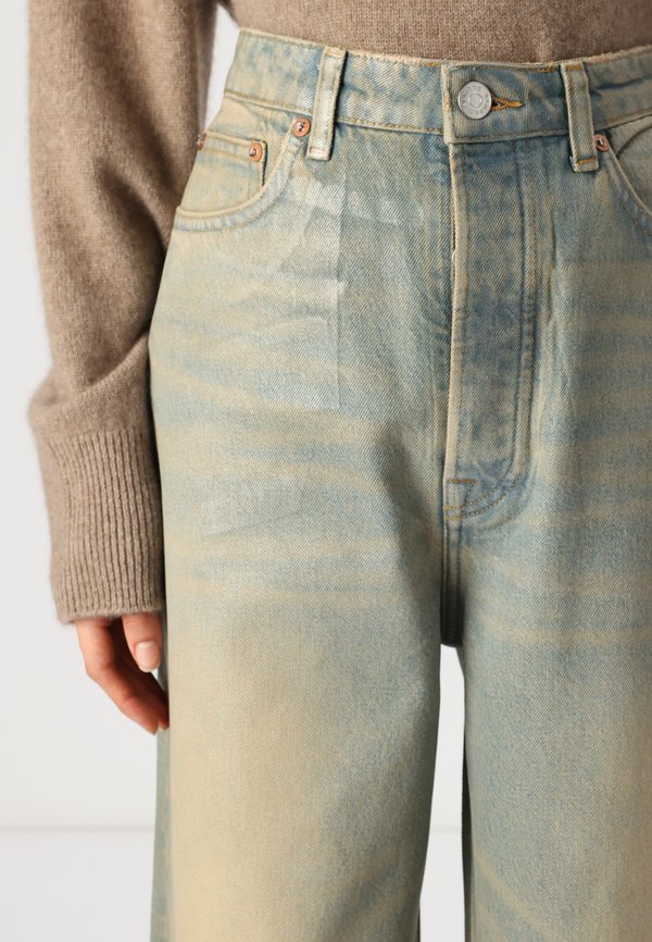 SHELLY - Straight leg jeans - oil slick gloss3