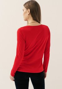 Next LONG SLEEVE STANDARD - Langærmet T-shirt - mottled red