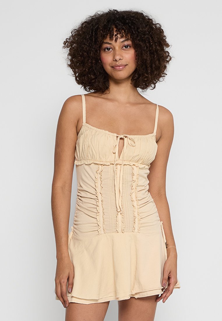 BDG Urban Outfitters Jurk crème BDG Urban Outfitters Jurk crème