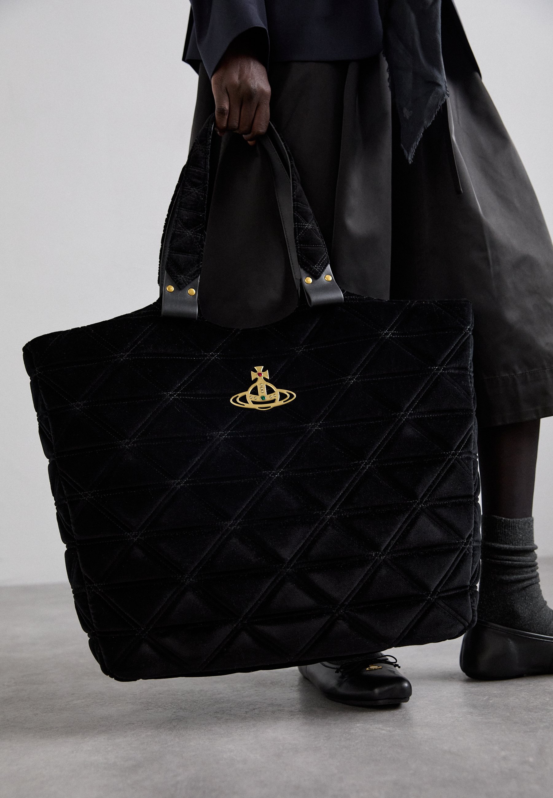 VIVIENNE WESTWOOD Talitha キルティングレザートート ヴィヴィアン ウエストウッド Vivienne Westwood トートバッグ
