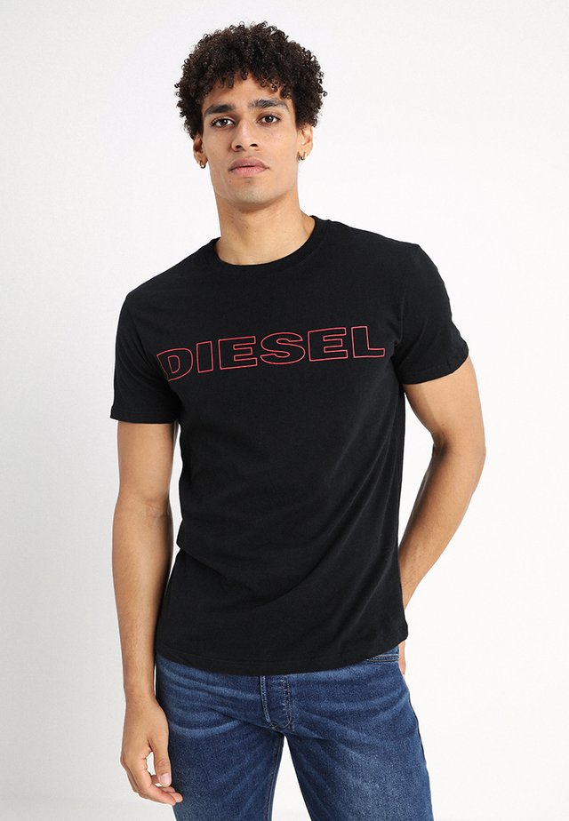 UMLT-JAKE T-SHIRT - Print T-shirt - black