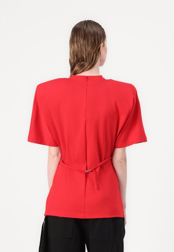 DYLAN - Basic T-shirt - rosso salsa3