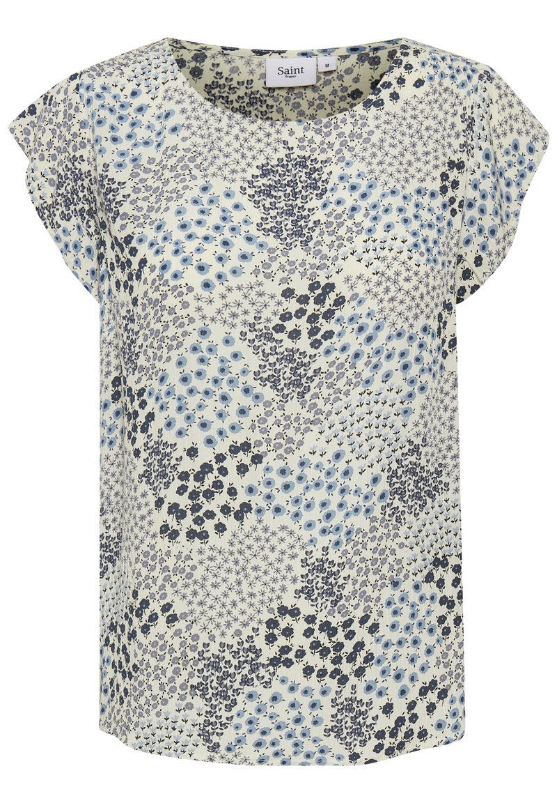 Saint Tropez Blouse blauwgrijs