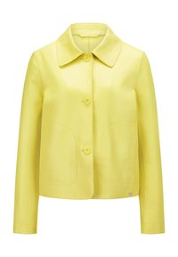 CANNA - Lederjacke - sonnengelb
