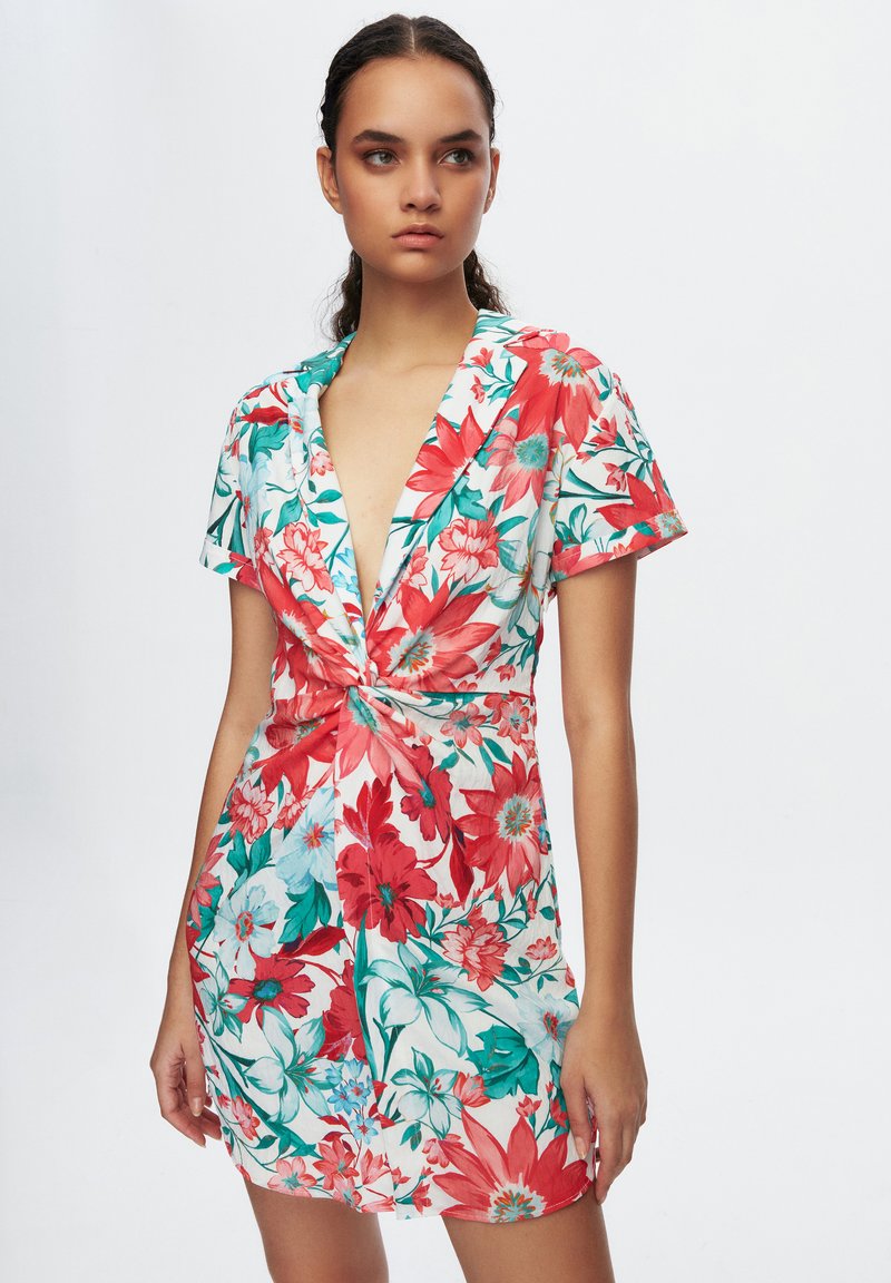adL PATTERNED  - Jurk - printed bone