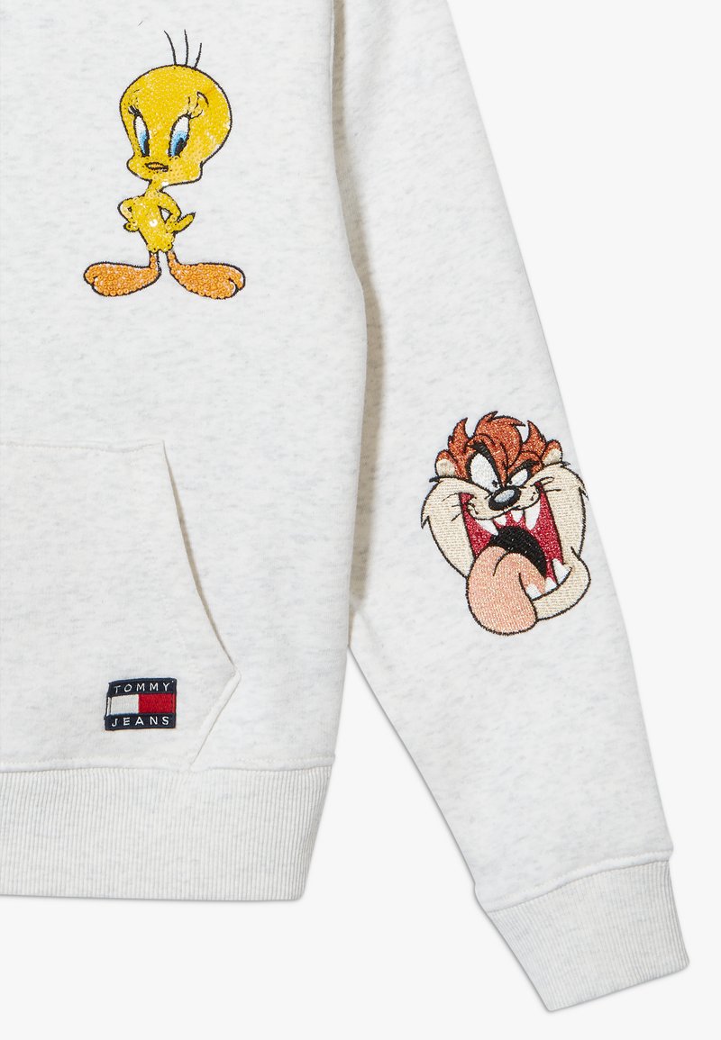 Tommy Hilfiger LOONEY TUNES HOODIE - Hoodie - grey/mottled light grey -  Zalando.co.uk