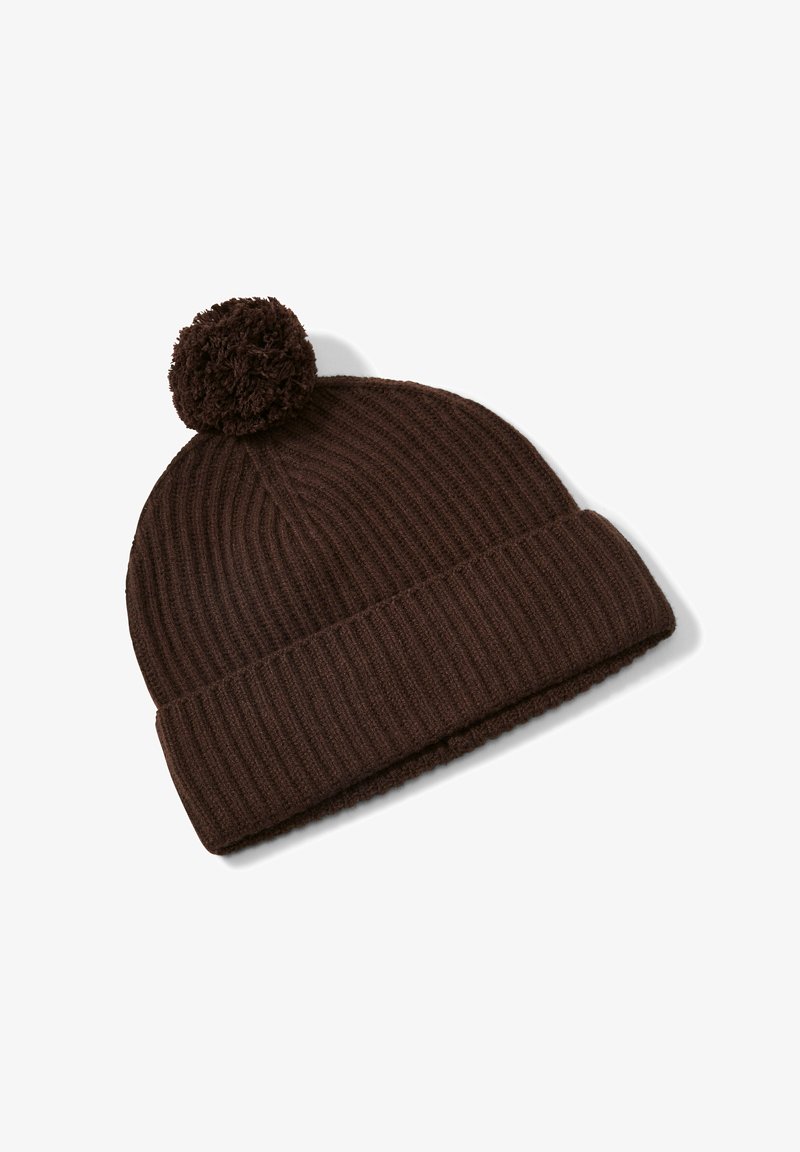 FALKE Hat with Pompom Unisex - Bonnet - cork